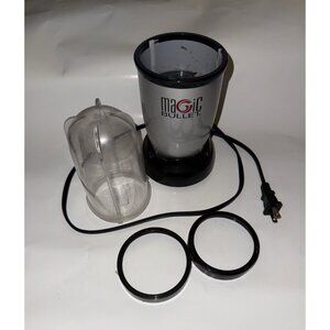 PARTS Magic Bullet Blender 1 Assorted Cup NO Lid 2 Black Rings BASE NOT WORKING